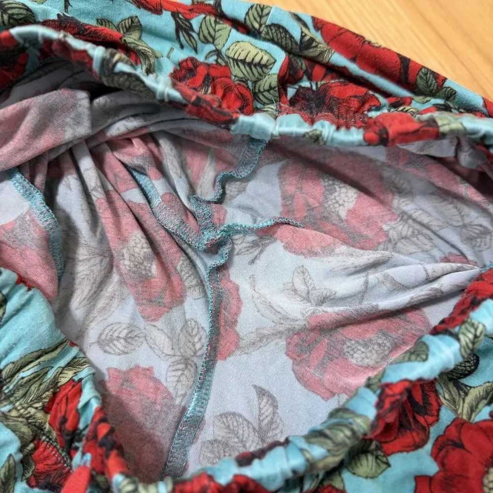 Posh Peanut x Alice + Olivia Pajama Set $116 Beach Bliss M Bamboo Pockets Cozy